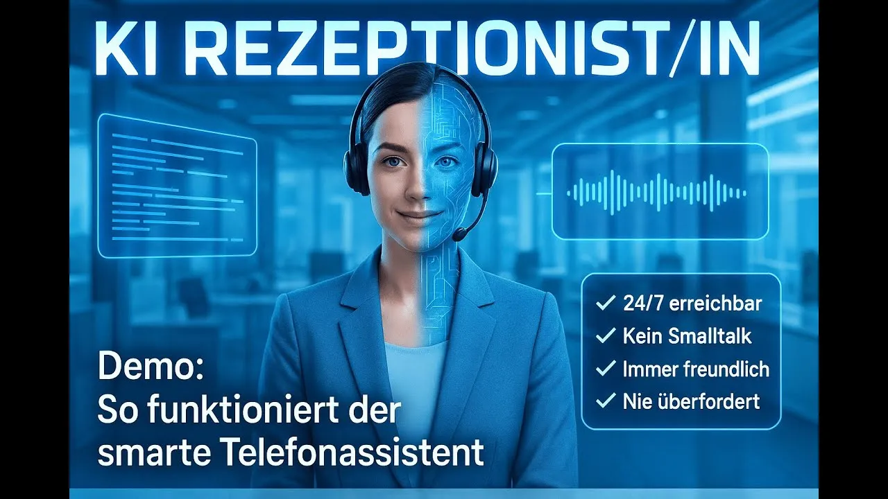 AI takes the request and books the appointment: solar company (German)